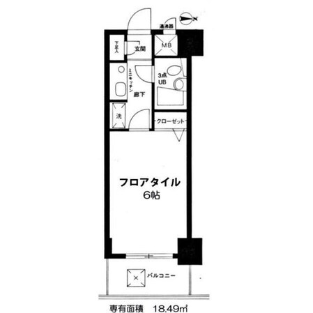 本所吾妻橋駅 徒歩9分 2階の物件間取画像